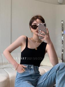 XL020简约漏肩针织衫，女装，LE LART