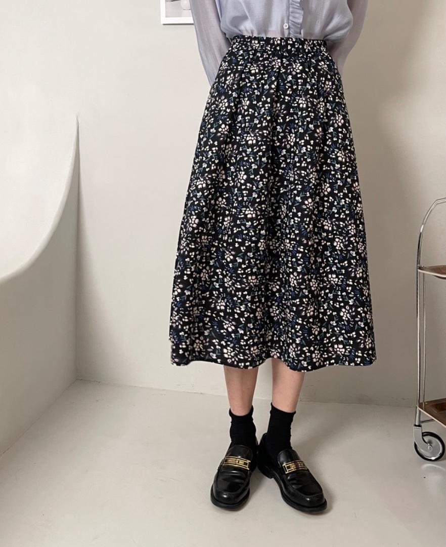 碎花半身裙，女装半身裙，TVMV(4F)