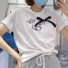 蝴蝶结t，女装，G7V7