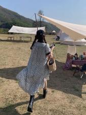 【现货】夏季新品碎花连衣裙，女装连衣裙，FZ