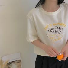 图案T色系超韩，女装，Here Bella(1F)