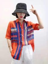 天丝炒色小衫，女装，嘉福利市