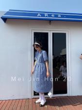 美巾涵5121夏季森系连衣裙，女装连衣裙，美巾涵