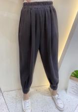 萝卜裤，，女装，米社