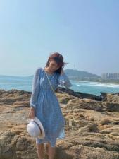 【现货】夏季韩版碎花连衣裙，女装连衣裙，郭郭家