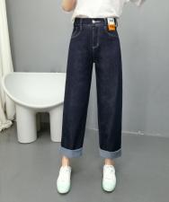 直筒显瘦牛仔长裤，女装，九今