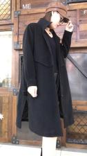 【现货】秋冬毛呢大衣外套，女装，蓝帕