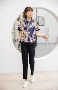 现货供应：冰麻丝套装M一XXL,女装职业装,拉思维加丝