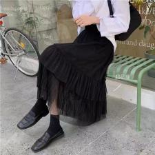 2021春季网纱半裙，女装半身裙，曼希野