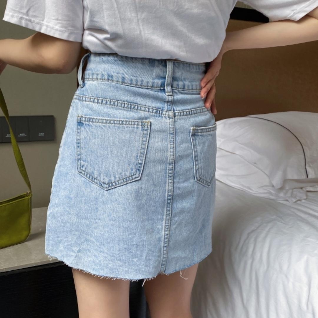 牛仔半裙，女装半身裙，cutiesistey