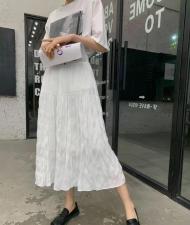 2021春季韩版半裙，女装半身裙，曼希野