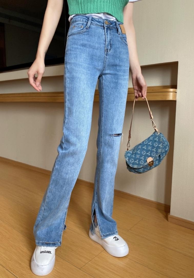 开衩小微喇，女装，cutiesistey