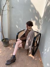 侧系带连衣裙，女装连衣裙，莫娜NORA
