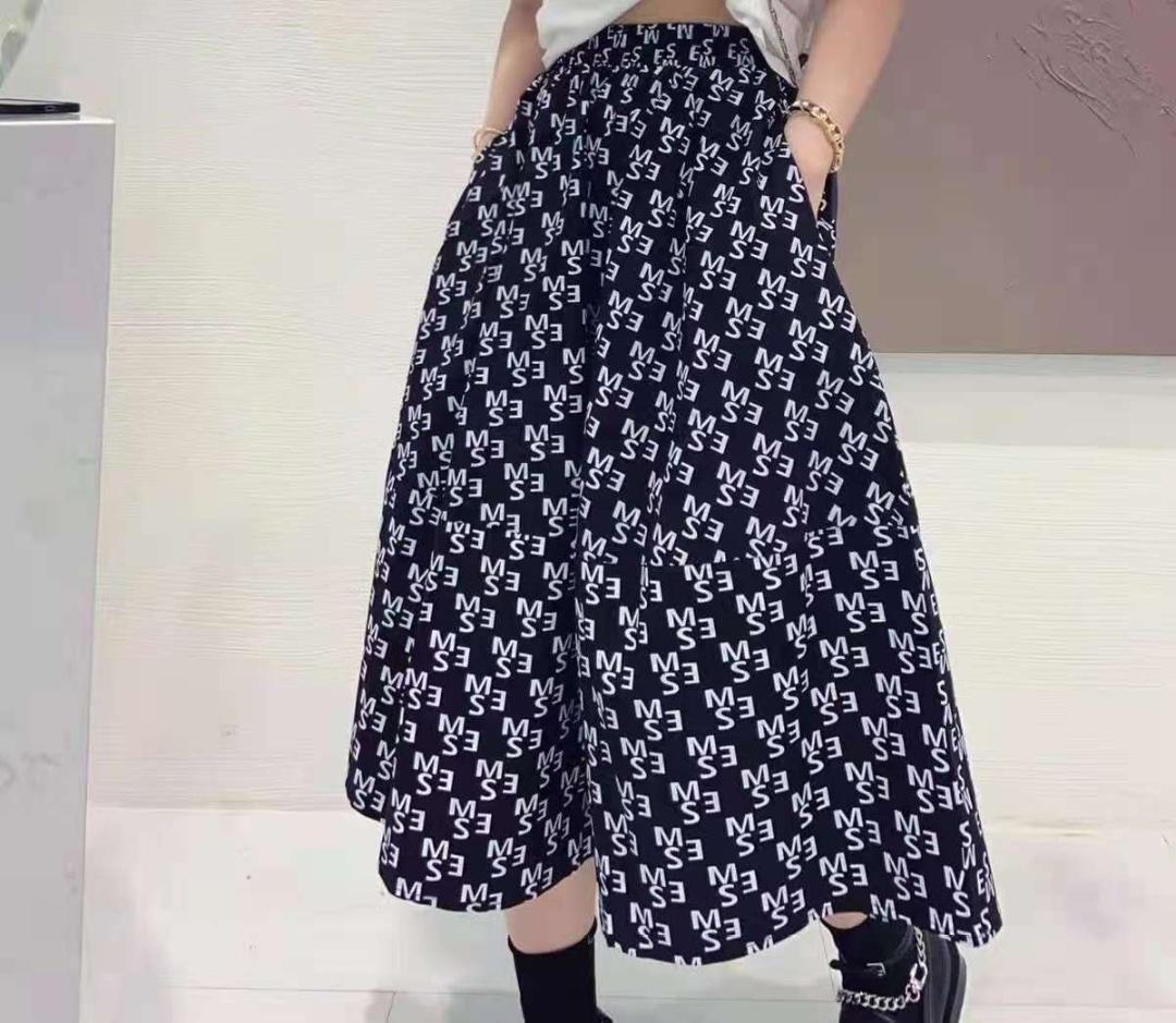 夏季花半裙，女装半身裙，曼希野