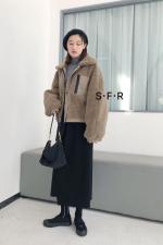 设计，意法3277两面穿棉衣，女装棉衣/棉服，S·F·R
