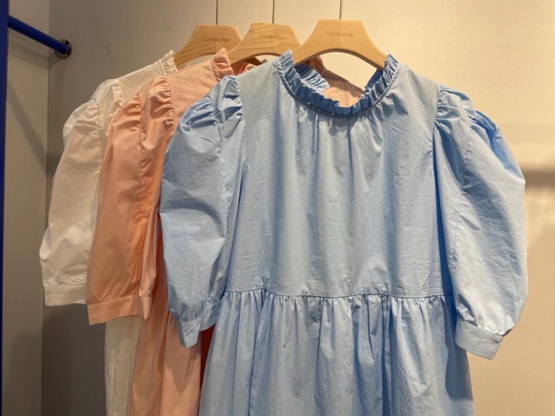 糖果色连衣裙，女装连衣裙，cutiesistey