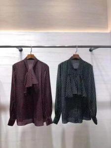 波点真丝上衣,女装,潮流馆