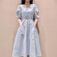 [现货]纯棉连衣裙三色，女装连衣裙，嘉乐馨秀(4F)
