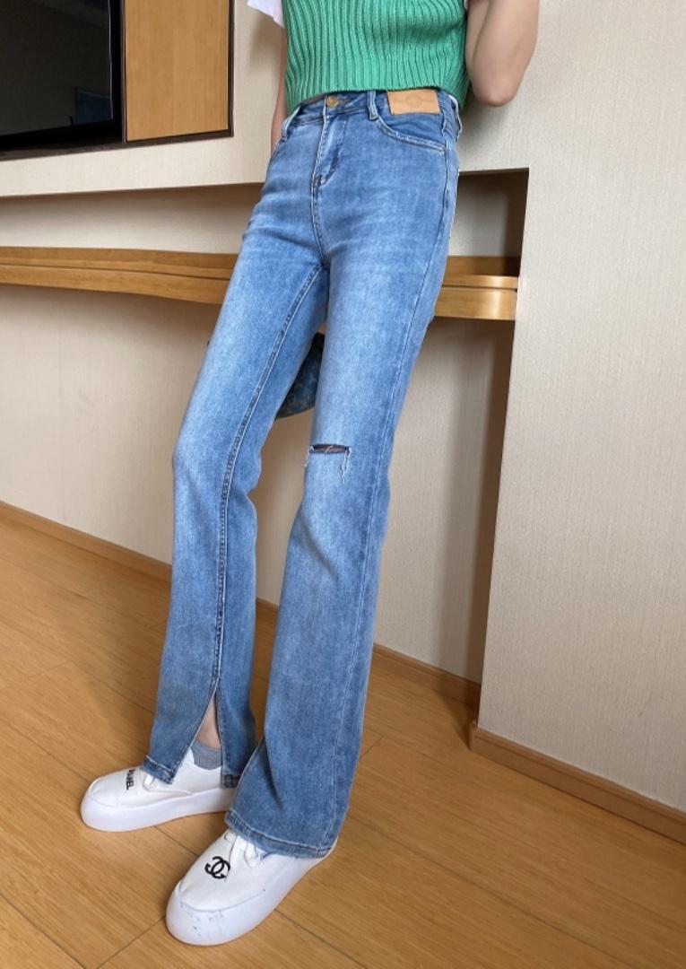 开衩小微喇，女装，cutiesistey