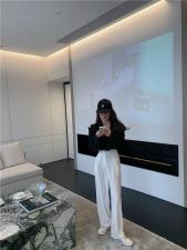 【春季新款】自制西装裤，垂感好，女装休闲裤，F/TU