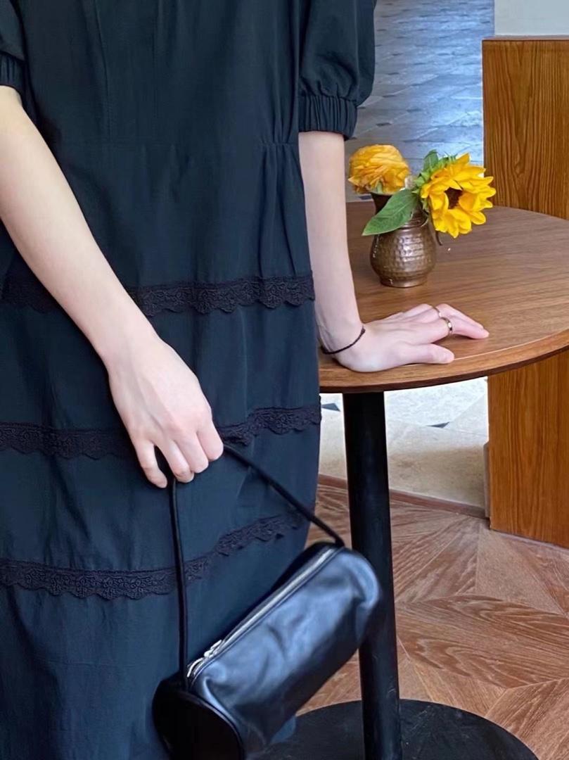 夏季新款韩版女装时尚宽松显瘦短袖连衣裙现货，女装连衣裙，雨木其