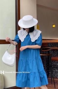 雷丝花边裙子,女装,晶莉莱