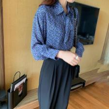 【现货】气质显瘦花色衬衫，女装衬衫，郭郭家