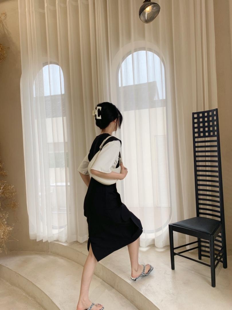 波浪连衣裙，女装连衣裙，莫娜NORA