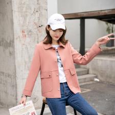 春装新款：空气层面料休闲外套M、乚、XL、XXL，女装，拉思维加丝