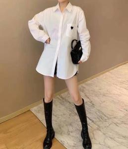 2021春季韩版爱心衬衣,女装,曼希野