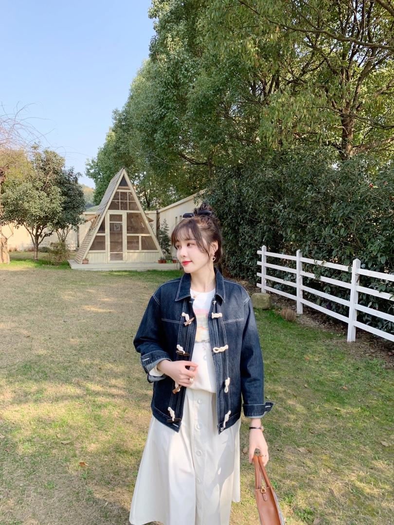 《现货》牛仔外套，女装，欧莱葛