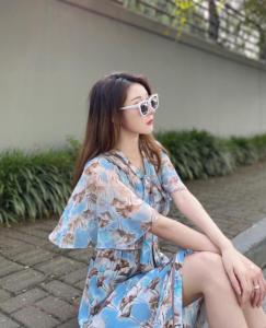 夏季新款连衣裙，女装连衣裙，扉缦