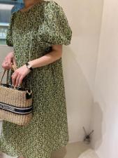 【现货】夏季新款欧货同步碎花连衣裙，女装连衣裙，1+9