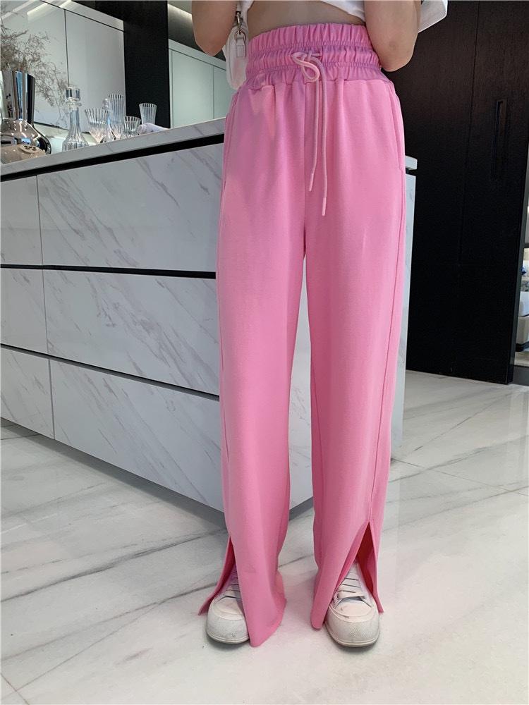 【现货】夏季新品多色抽绳开叉裤，女装，FZ