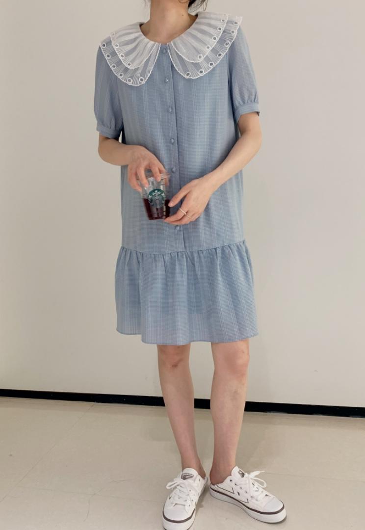 韩系连衣裙，女装连衣裙，如问