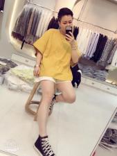 韩版百搭短袖衫，女装，QJJ