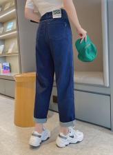 复古蓝大直筒，女装，cutiesistey