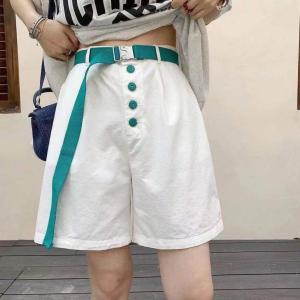 夏季排扣短裤,女装,金顺
