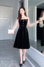 春款气质连衣裙，女装连衣裙，琳涵衣秀