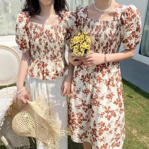 【现货】夏季新款 度假风网红姐妹装,女装,意格