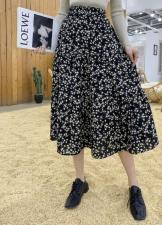 2021春季小碎花半裙，女装半身裙，曼希野