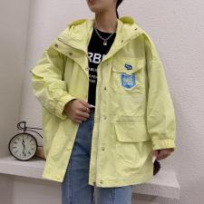 潮牌贴标抽绳收腰韩版防晒，女装，TG&OR 芮+