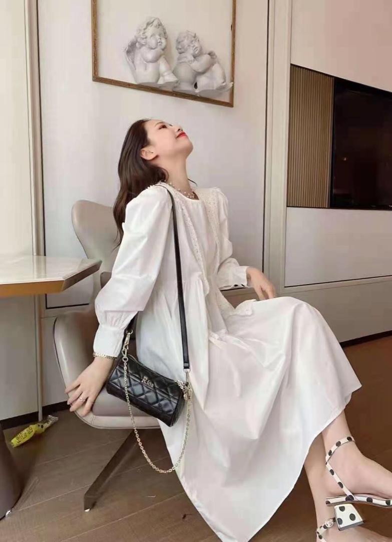 新款韩版两件套连衣裙，女装连衣裙，莎咔