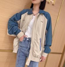 东大门气质休闲复古撞色抽绳短外套，女装短外套，TG&OR 芮+