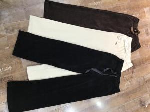 冬季厚款条绒阔腿裤,女装,七彩布衣
