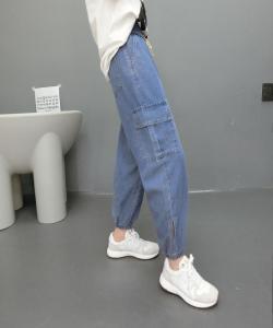 水洗棉天丝工装牛仔,女装,九今