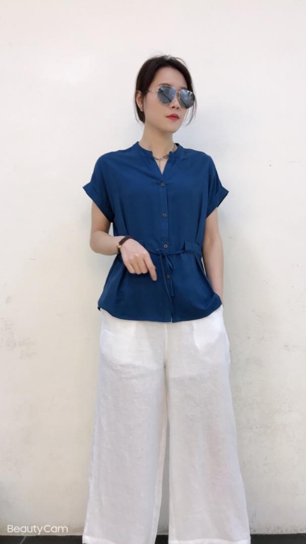 夏季新款，女装，蓝帕