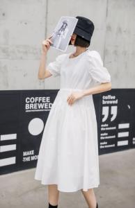 夏季连衣裙,女装连衣裙,伊莲梵喜