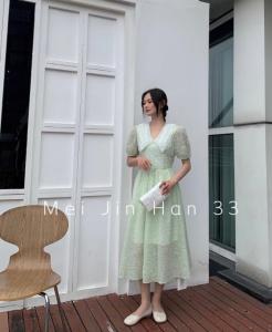 美巾涵5121夏季赫本风连衣裙,女装连衣裙,美巾涵