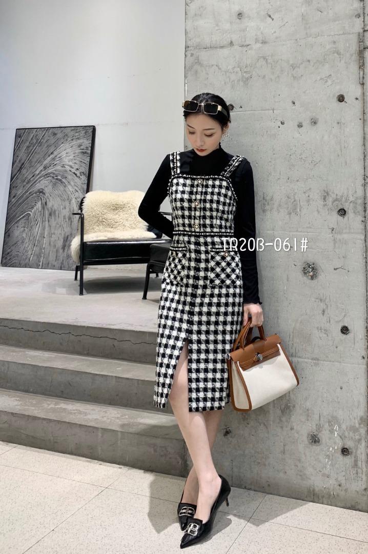 春款两件套连衣裙，女装连衣裙，斯瑞威